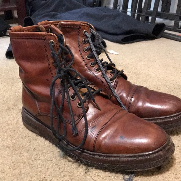 Coach Leather Boots - Picture 1 of 2